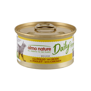 Almo Nature Cat DAILY Mousse Chicken kaķu konservi pastēte Vista 85g